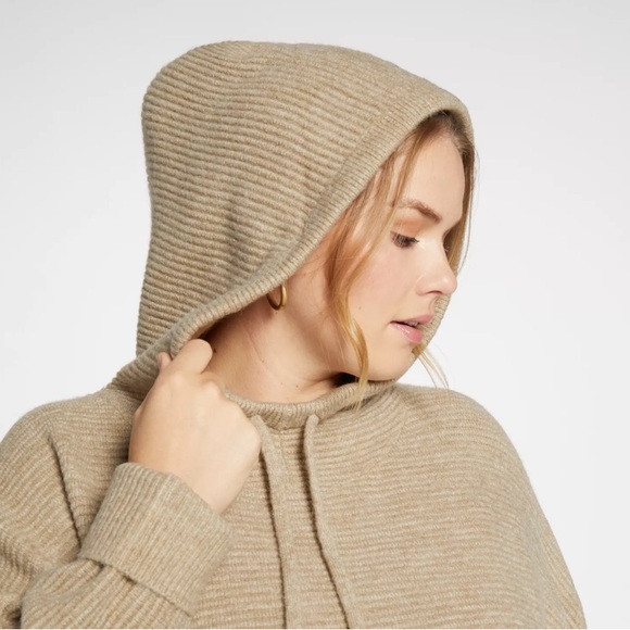 CALIA by Carrie Underwood Tops Nwt Calia Sweater Hoodie In Natural